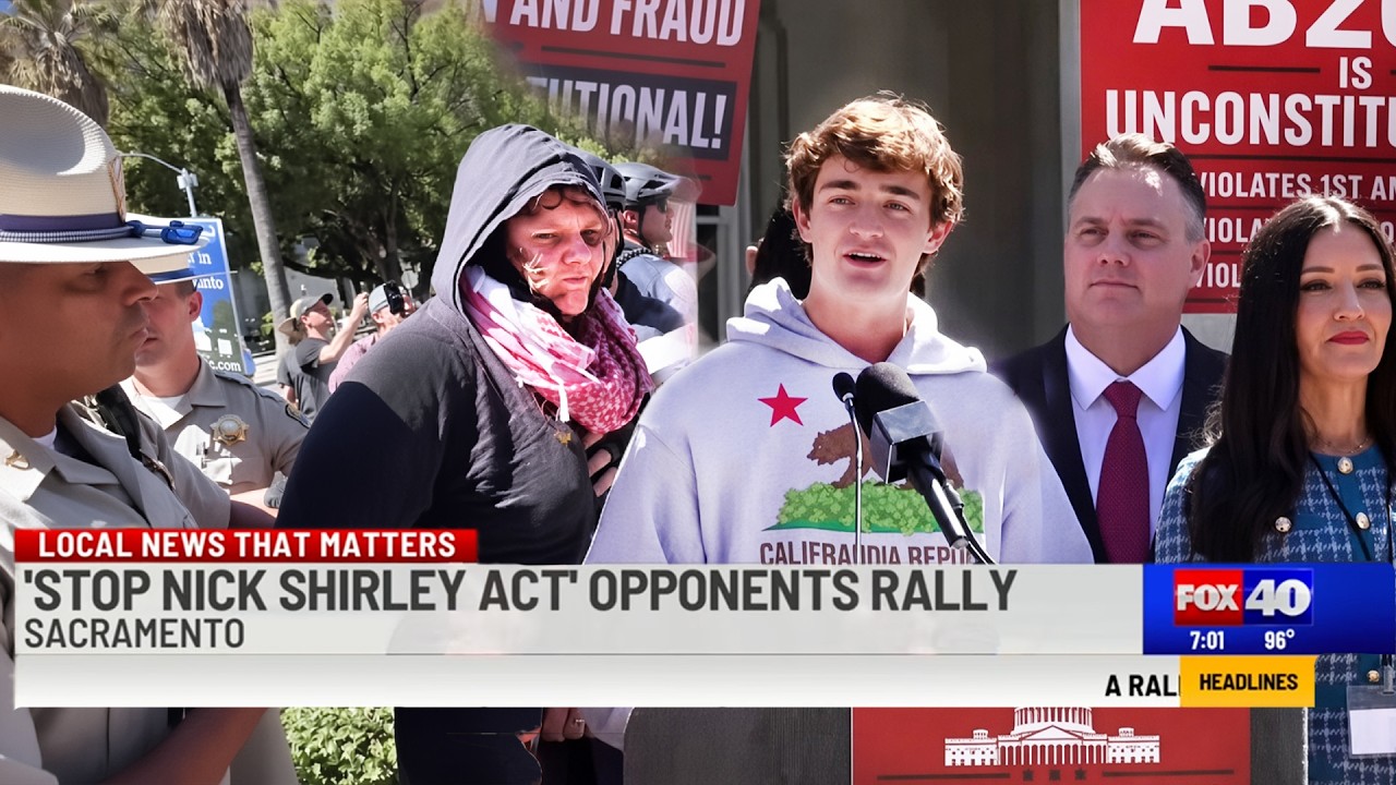 Sacramento Erupts... Nick Shirley Rally Takes Over City