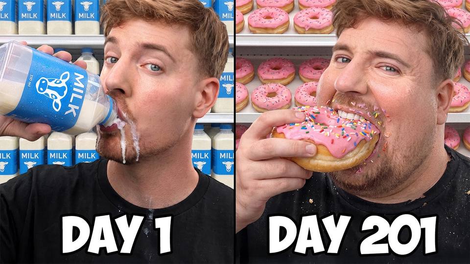 Eat Everything In A Grocery Store, Win $1,000,000